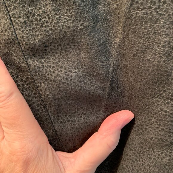 Phillipe Marcel leather high waisted pants size 34 excellent condition black - Picture 3 of 10